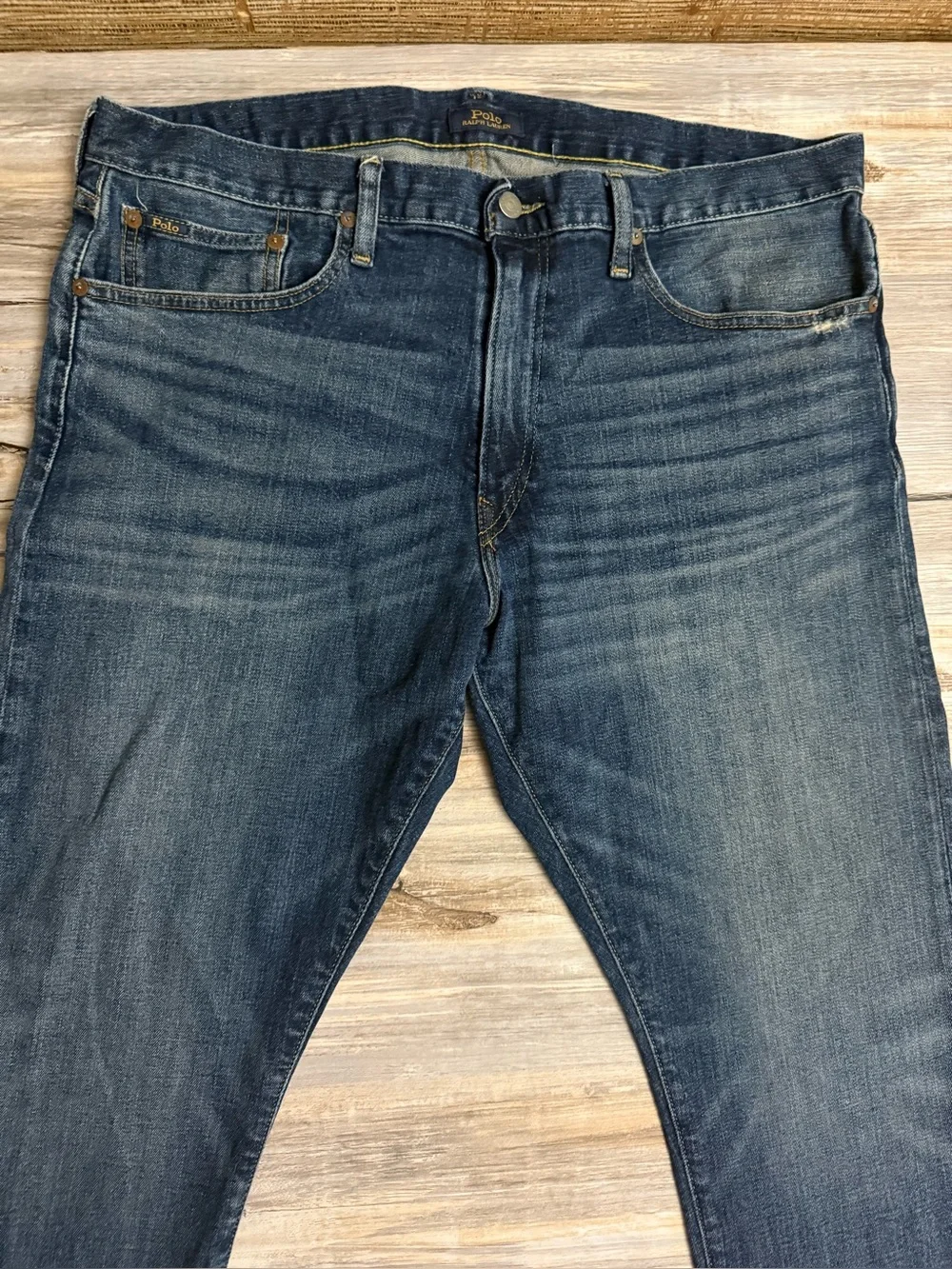 Polo Ralph Lauren Men’s 36x30 Hampton Relaxed Straight Dark Blue